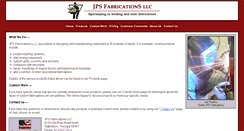 Desktop Screenshot of jpsfabrications.com